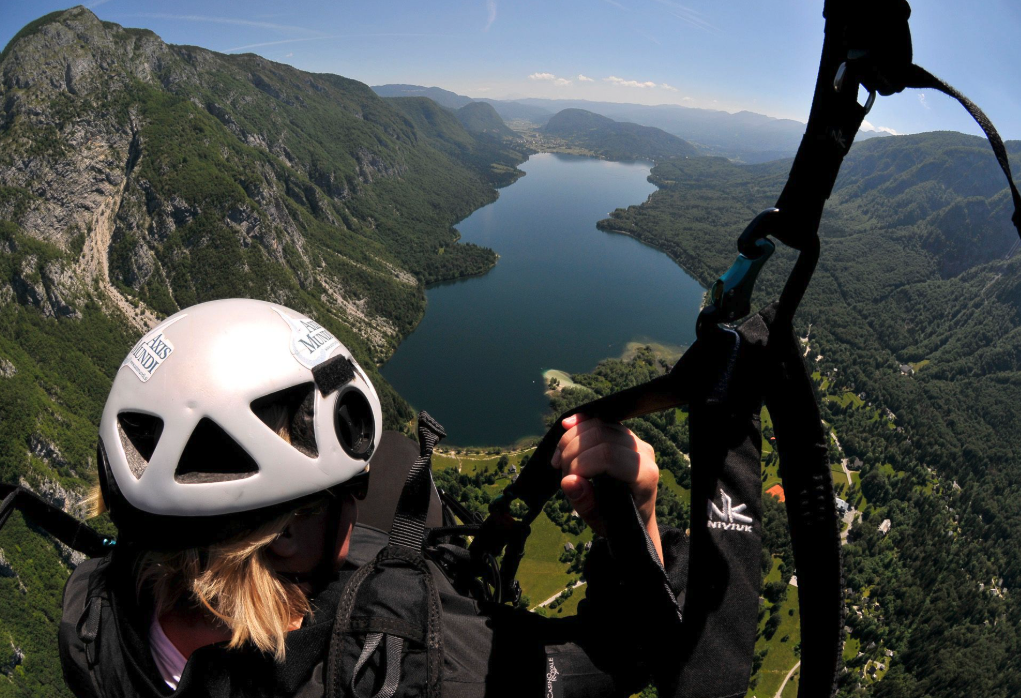 Paragliding scene 1