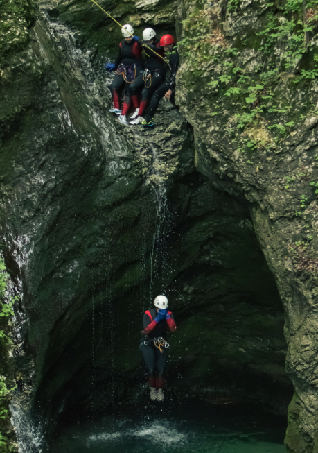 Canyoning scene 5