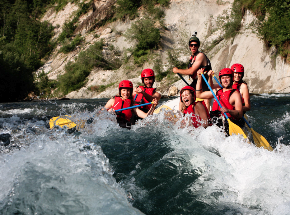 Sava Rafting scene 2