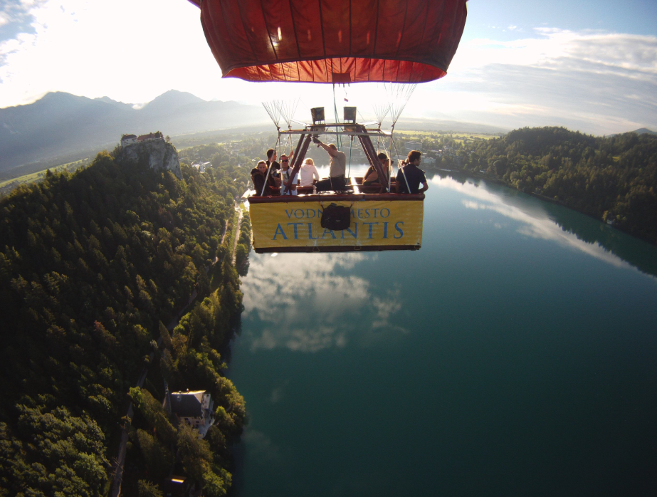 Hot Air Balloon Flight scene 3