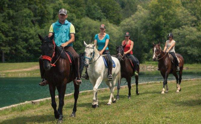 Horse Riding scene 3