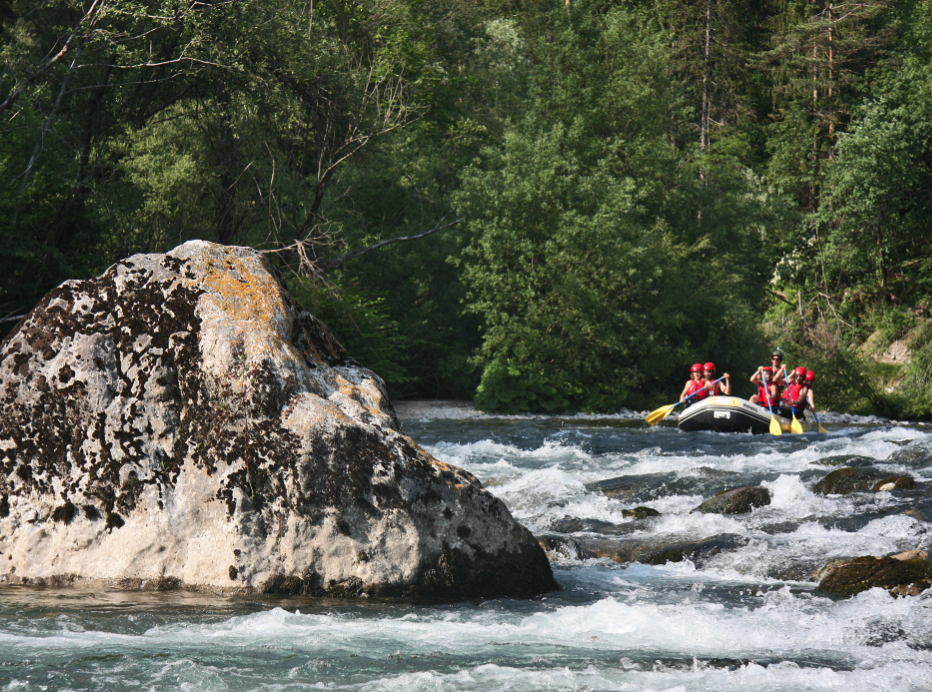 Sava Rafting scene 3